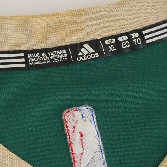Adidas Swingman Milwaukee Bucks Antetokounmpo #34 Green & White NBA Jersey XL - Picture 9 of 14